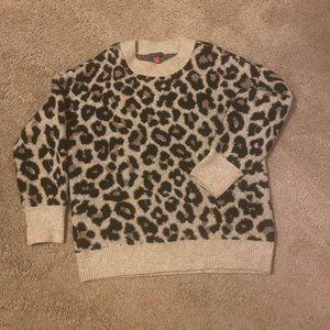 Cheetah Print Sweater